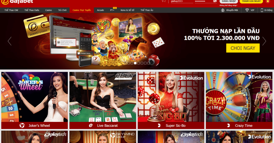 casino dafabet mới