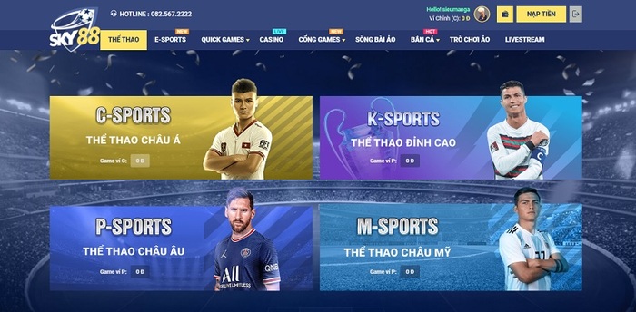 Esport - game đáng thử tại Sky88