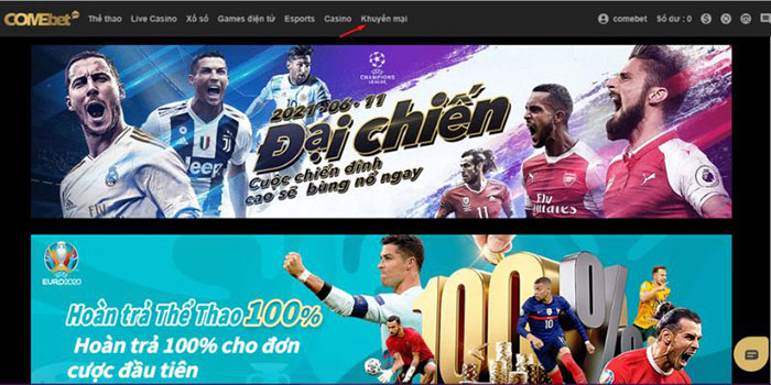 Giới thiệu nhà cái Comebet