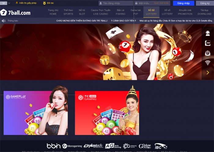 Live casino online 7Ball