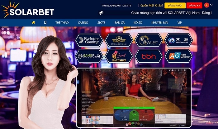 giới thiệu nhà cái Solarbet