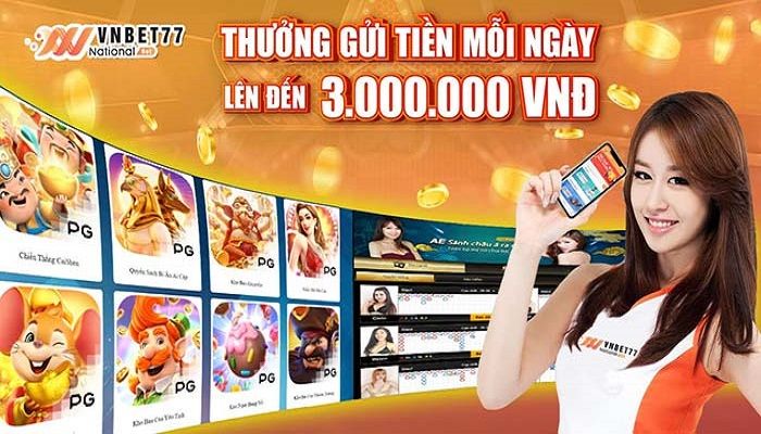 khuyến mãi hấp dẫn từ vnbet77