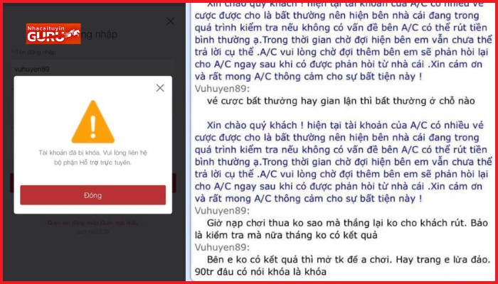 Bóc phốt nhà cái 49bet lừa đảo