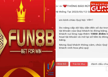 Fun8b lừa đảo: Bóc phốt Fun8b “ăn bẩn” từ nhà cái đến đại lý