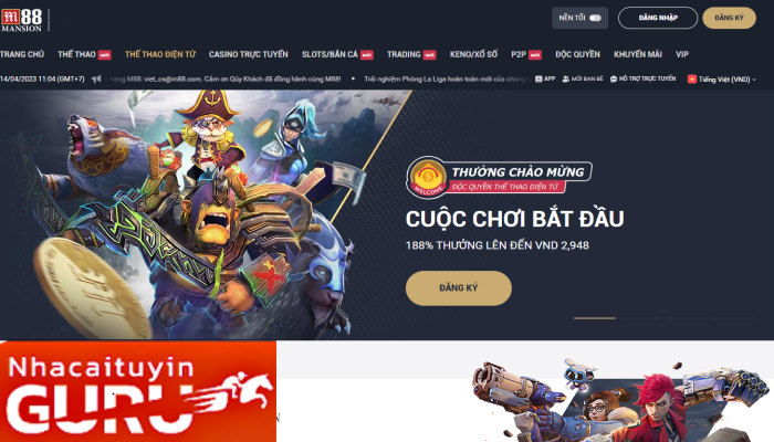 Trang cá cược Esport uy tín