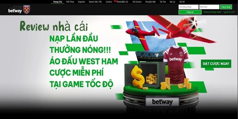 Betway khuyến mãi