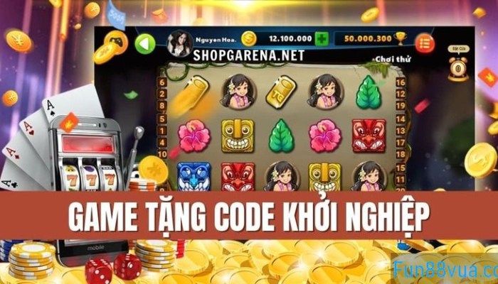 Game tặng code trải nghiệm