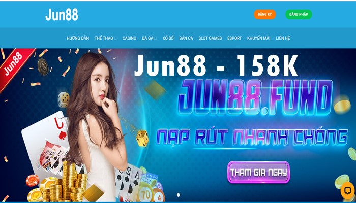 Jun88 tặng 158k