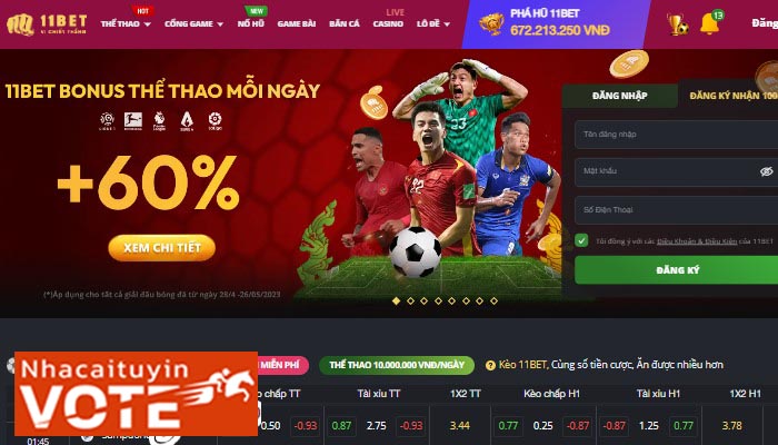 link vào 11bet trên điện thoại