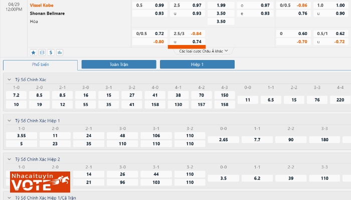 tài xỉu 2.5-3